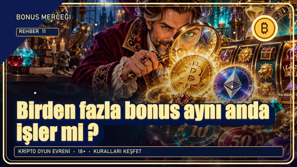 Birden fazla bonus aynı anda işler mi? için kripto temalı oyun kapağı