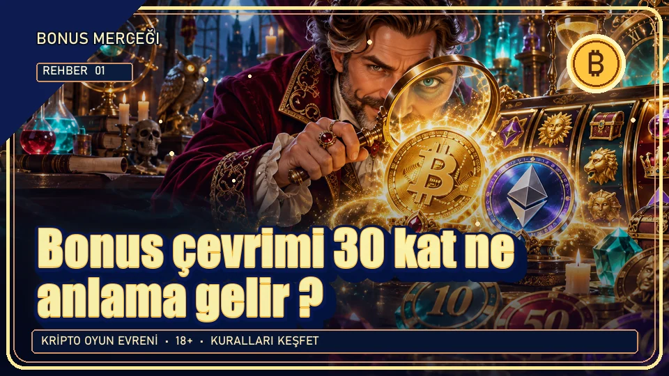 Bonus çevrimi 30 kat ne anlama gelir? için kripto temalı oyun kapağı