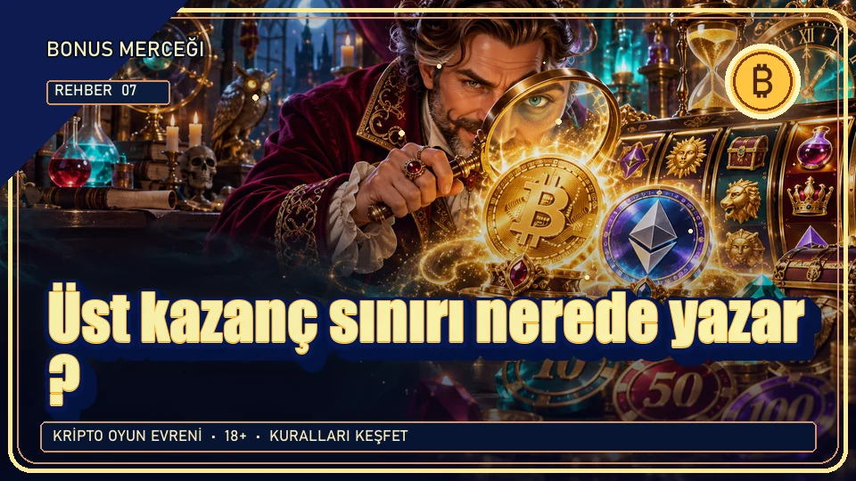 Üst kazanç sınırı nerede yazar? için kripto temalı oyun kapağı